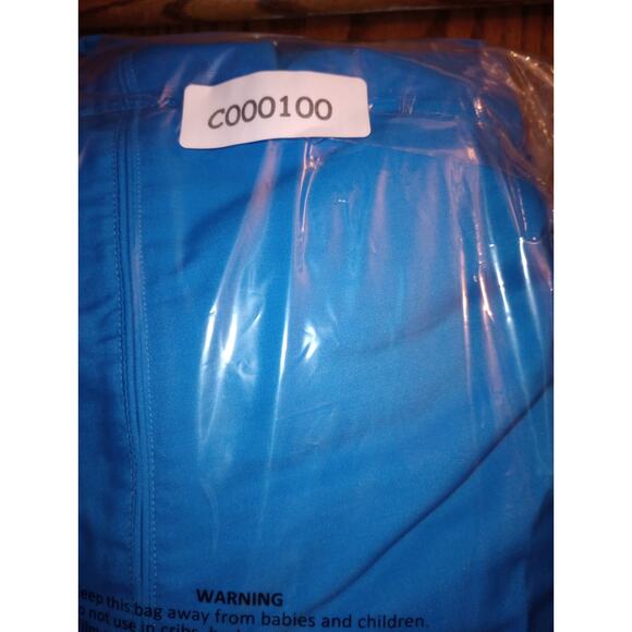 Haband Men’s Blue Jacket 2XL Lightweight Windbreaker Bomber Style - Picture 8 of 8